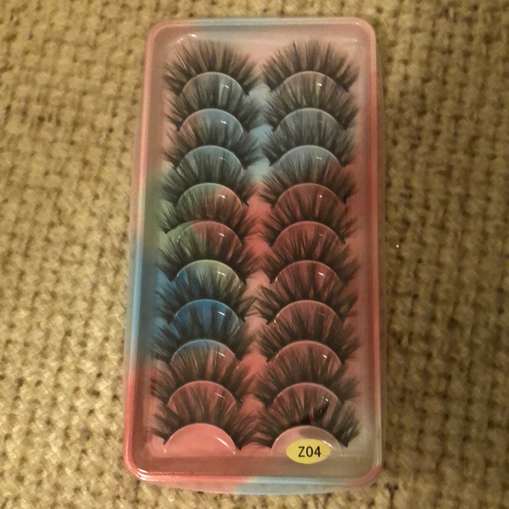 Eyelashes 1 box of 10 sets